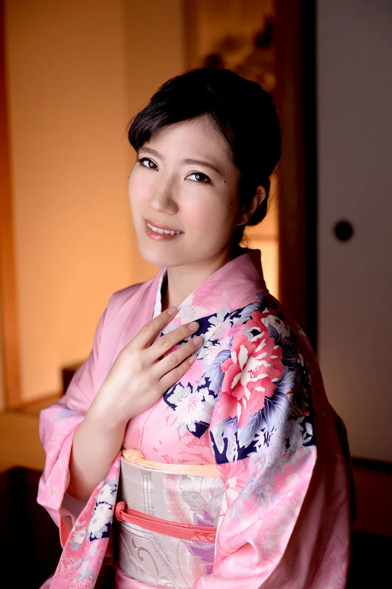 Horny Slut in a Kimono