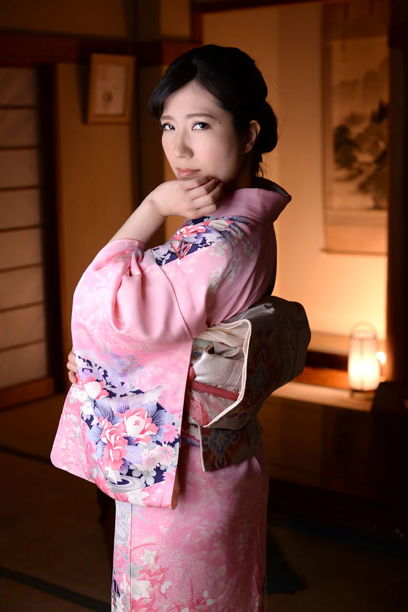 Horny Slut in a Kimono