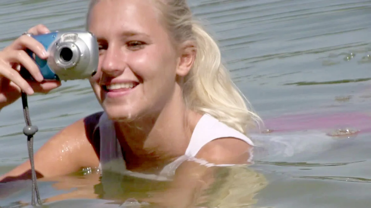 Teen Exhibitionists Caught On Film