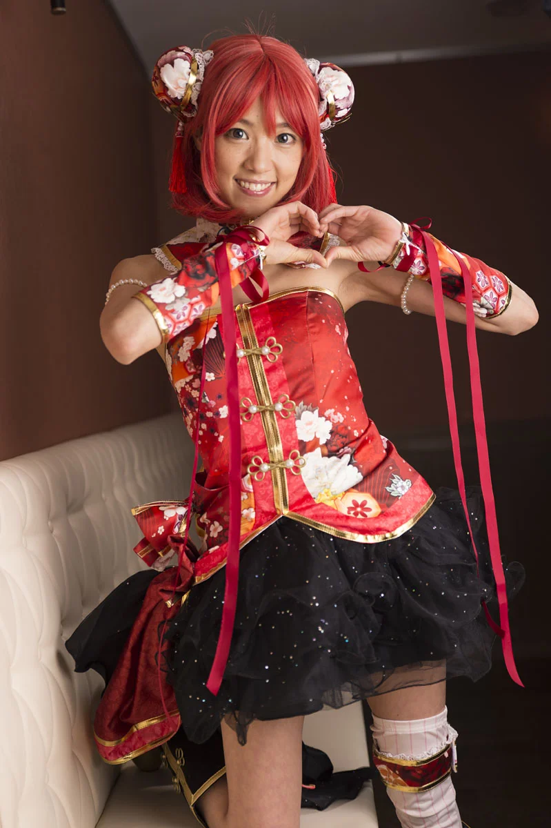 Cosplayer Love Saotome! The Occasional Singer's Creampie Photo Shoot