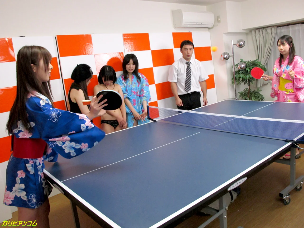 Caribbean TV Episode 2, Broadcast November 6, 2010: Strip Erotic Ping-Pong Showdown!