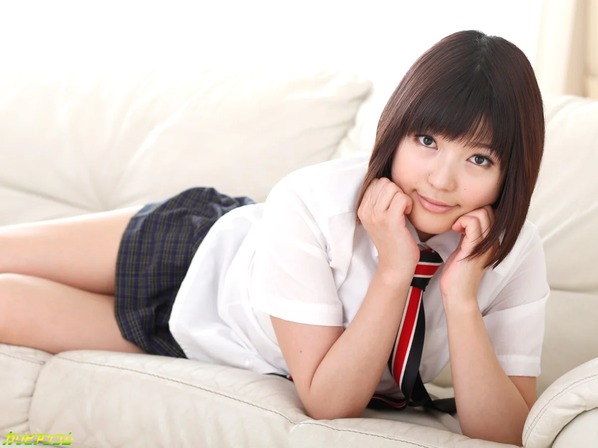 汚れた制服美女