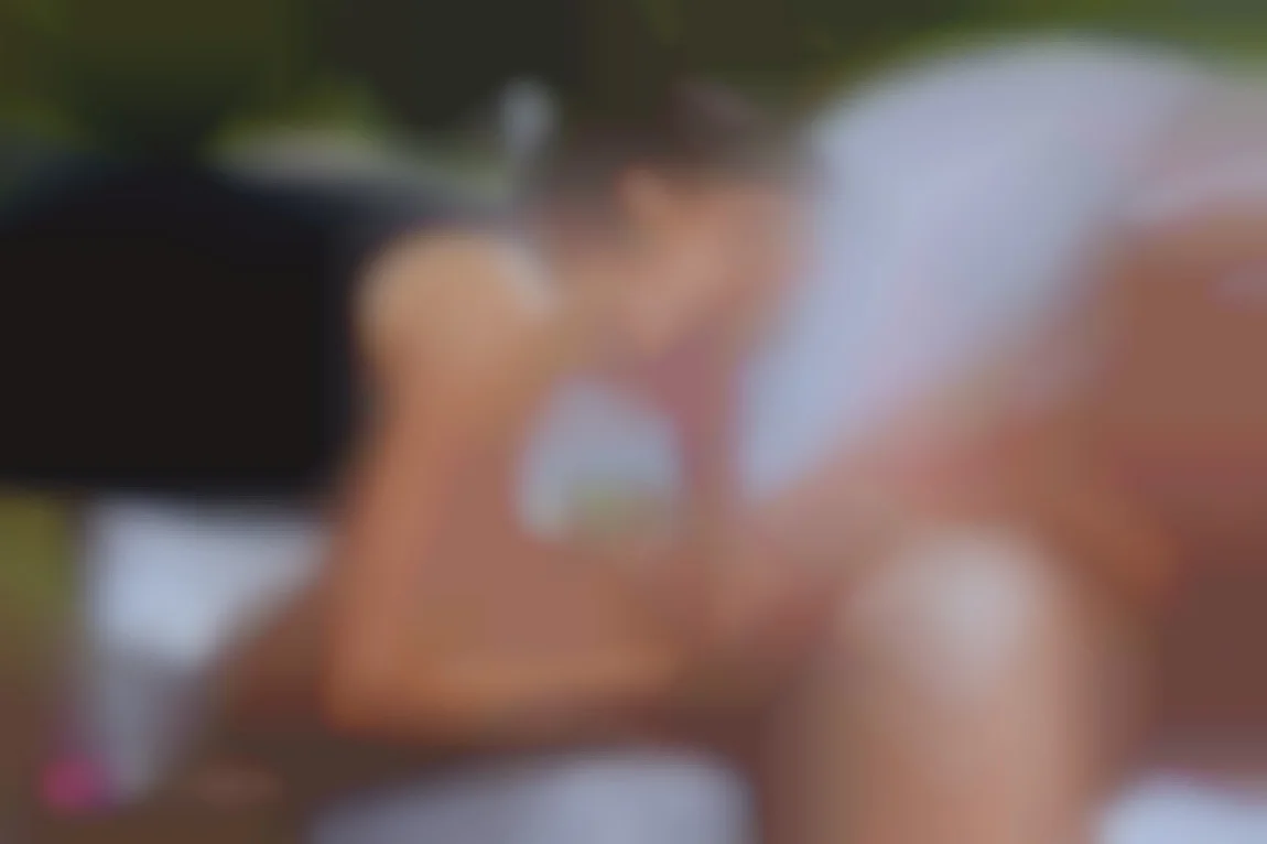 野外アナルセックス