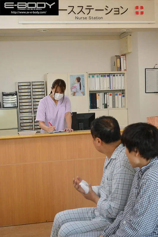 Her Tits Keep Making Patients Hard, So She Handles It: Silent J-Cup Nurse's Businesslike Titjobs