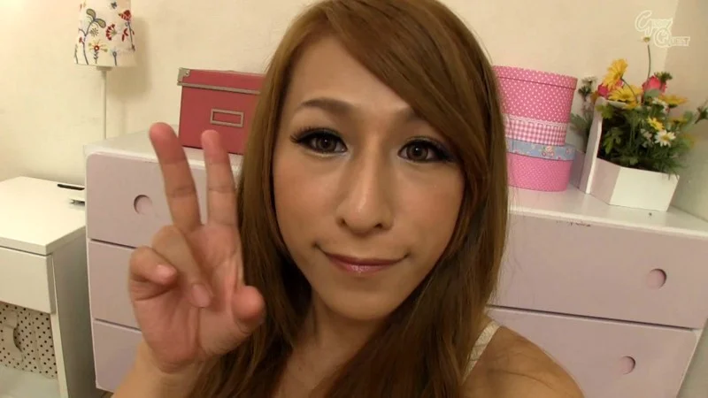 美人ニューハーフ8人の自画撮りアナニー4