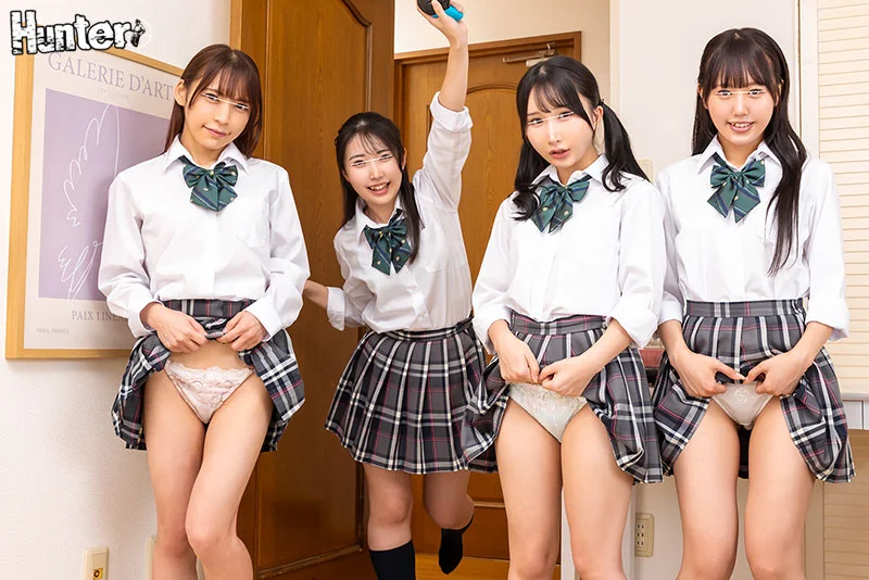 “拿哥哥玩惩罚游戏”开始！第2集：成年妹妹和朋友闯入房间露内裤，玩法一路升级