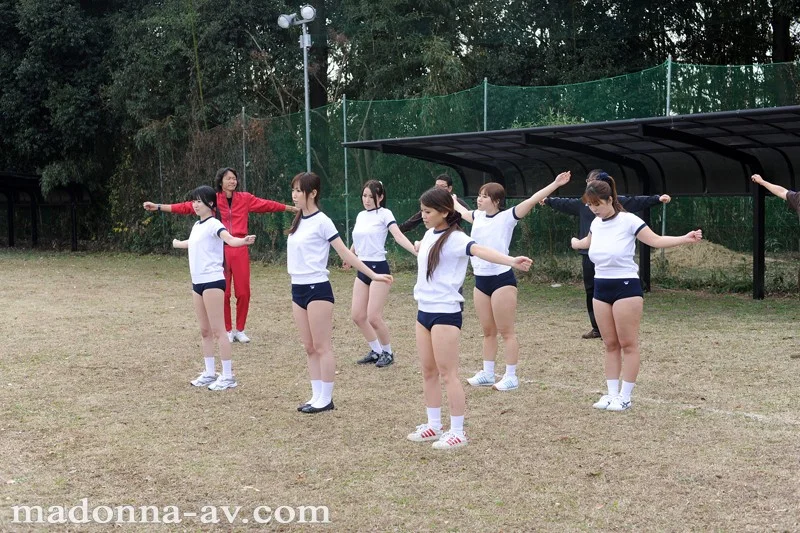 Busty Wives Set Up for a Fitness Test — Shy Mature Women in Athletic Bloomers