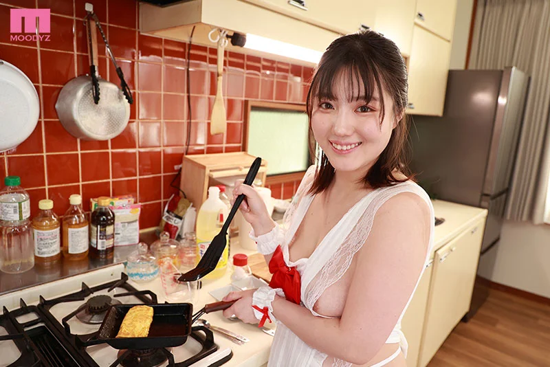 My Busty College Girlfriend Cooks in a Nude Apron—and We End Up Fucking Before Dinner
