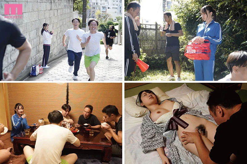 Big-Titted Adult Boxing Team Manager Gang-Raped in Her Sleep During Training Camp