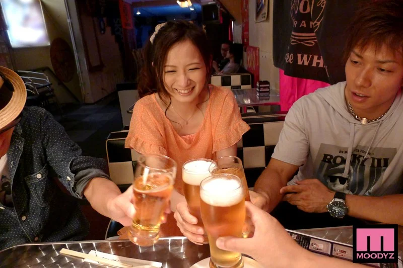 酔っ払い×露出デート