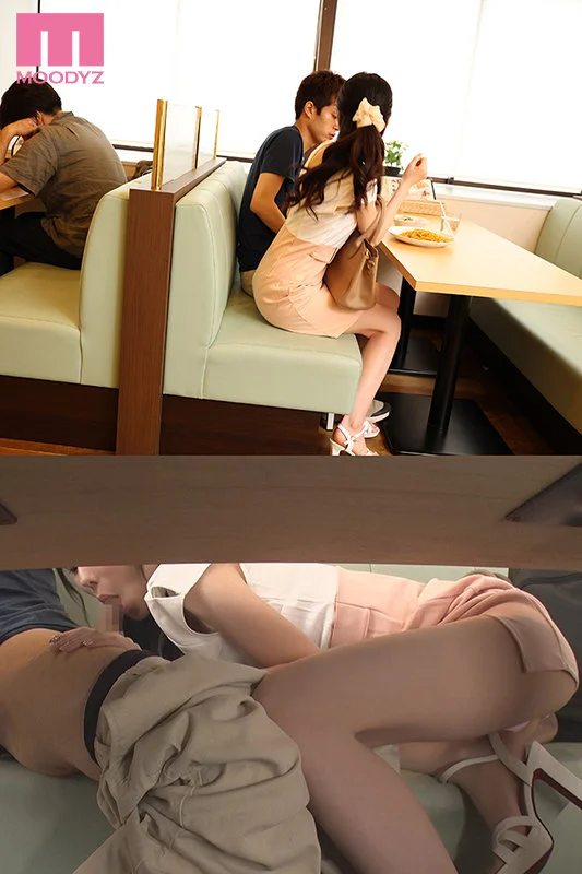 什么，竟然在这里？蓝芽瑞希到处含住猛吸，把M男肉棒榨到连续爆射