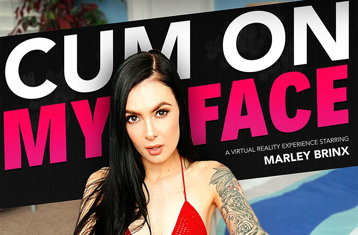 タトゥー美女Marley Brinxと楽しむVRセックス