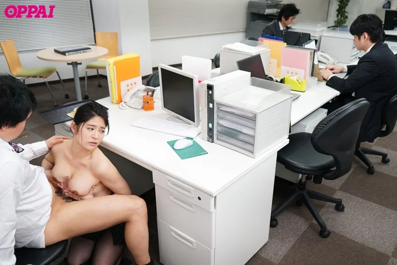 Blackmailed by Office Drones and Bred Standing Doggy Style at Work