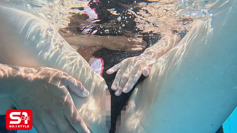 J-Cup Teacher Transferred to a Remote Island Is Put in a Vulgar Swimsuit, Her Breasts Exposed as the Men Take Turns with Her