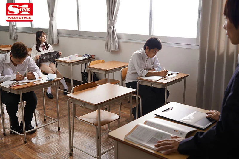 My Usually Quiet Adult Student Deliberately Flashes Her Panties Just to Seduce Me—Jun Kasui