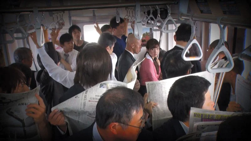 Beautiful Braless Married Teacher Adored by Her Students Targeted by Train Molesters - Misaki Enomoto