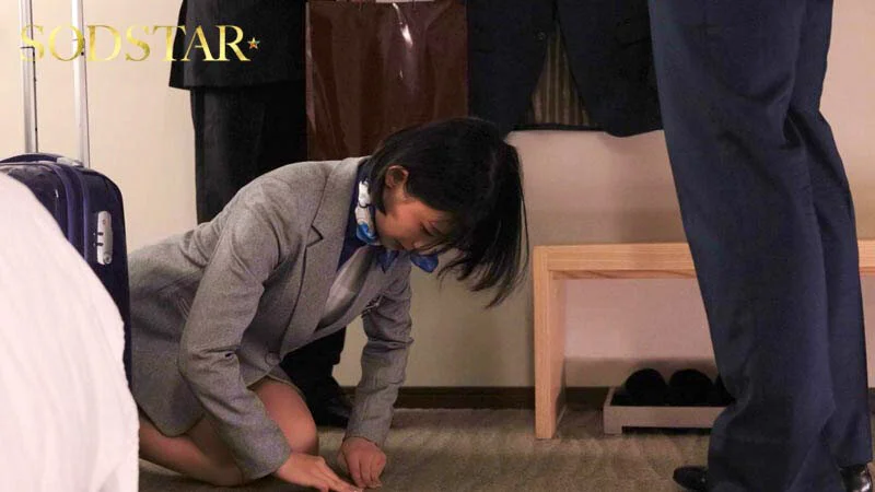 【美人CAキメセク漬け】お客様に神対応と噂の人気CAめいさんがキメセク漬けにされて…男たちに中出しされまくっています。宮島めい